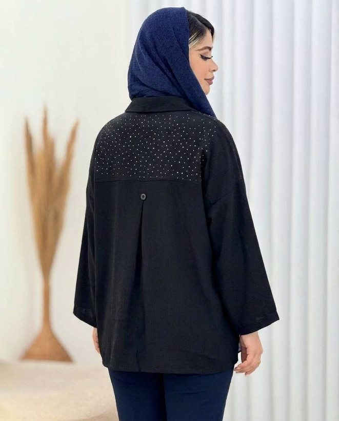 شومیز رخشان زیبا و راحت ❤️✅15308الیشکا