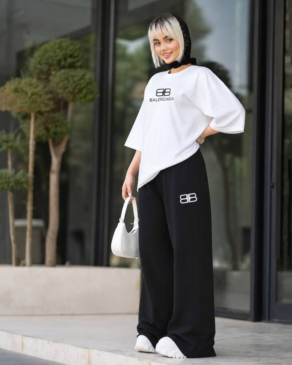 ست تیشرت شلوار لیانس با کیفیت 😍✅13270الیشکا