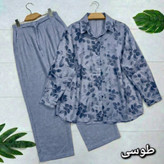 ست مانتو شلوار ونوس 😍✅10483الیشکا