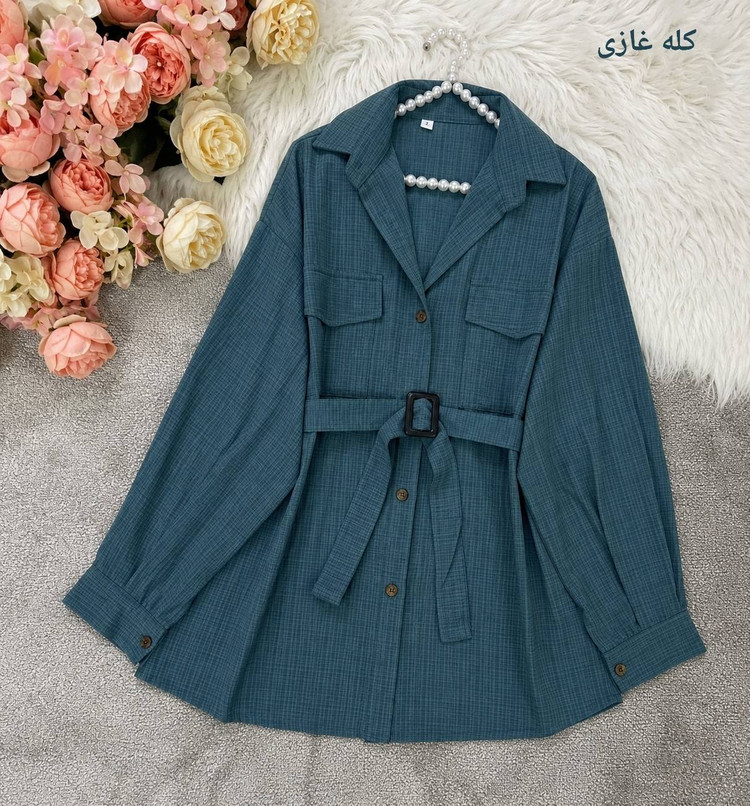 مانتو کمربنددار کادنزا کیفیت تضمینی ✅😍15573تنیس