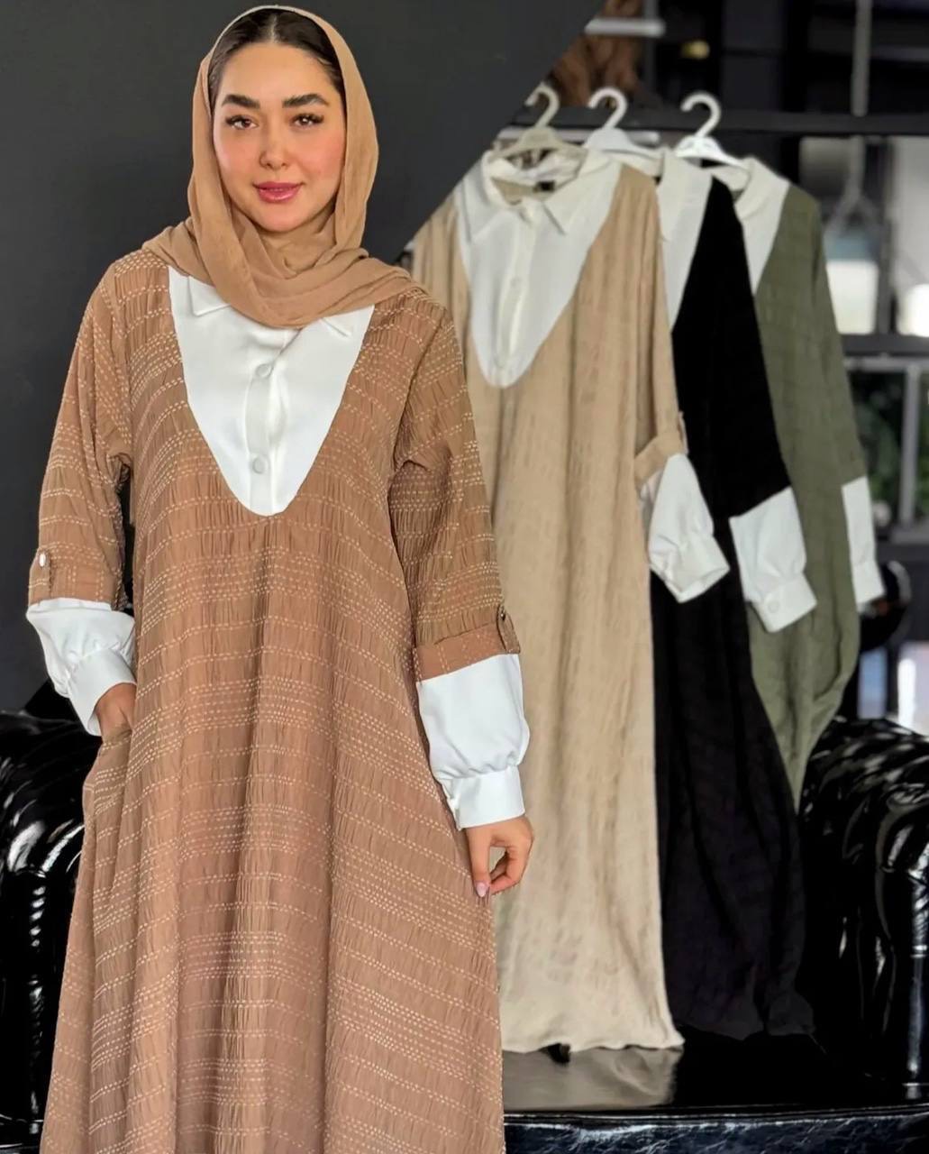 کفتان کوک دوزی داکرون اعلا کوک دوزی درجه یک تنخور عالی در رنگبندی 🌈 🌈 کد ۱۲۰۴۷ راشین