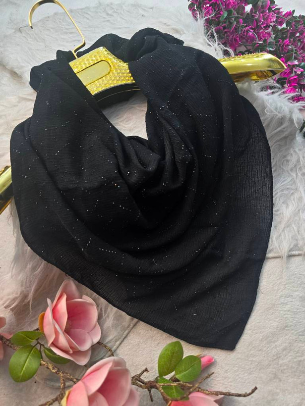 روسری موج نگین زیبا وجذاب ایستایی عالی 🎀 🎀 کد ۱۳۵۰۳ ستشو