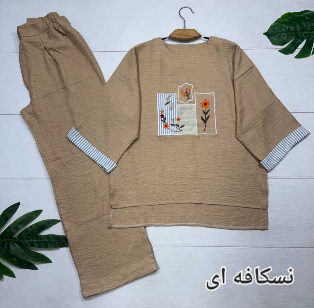 تونیک شلوار میشکا زیبا و شیک 😍✅10412الیشکا