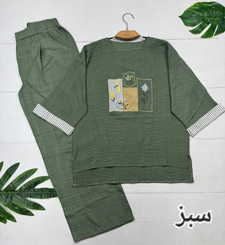 تونیک شلوار میشکا زیبا و شیک 😍✅10412الیشکا