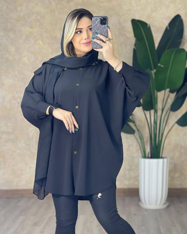 مانتو زیبا و شیک رها 😍✅15782الیشکا