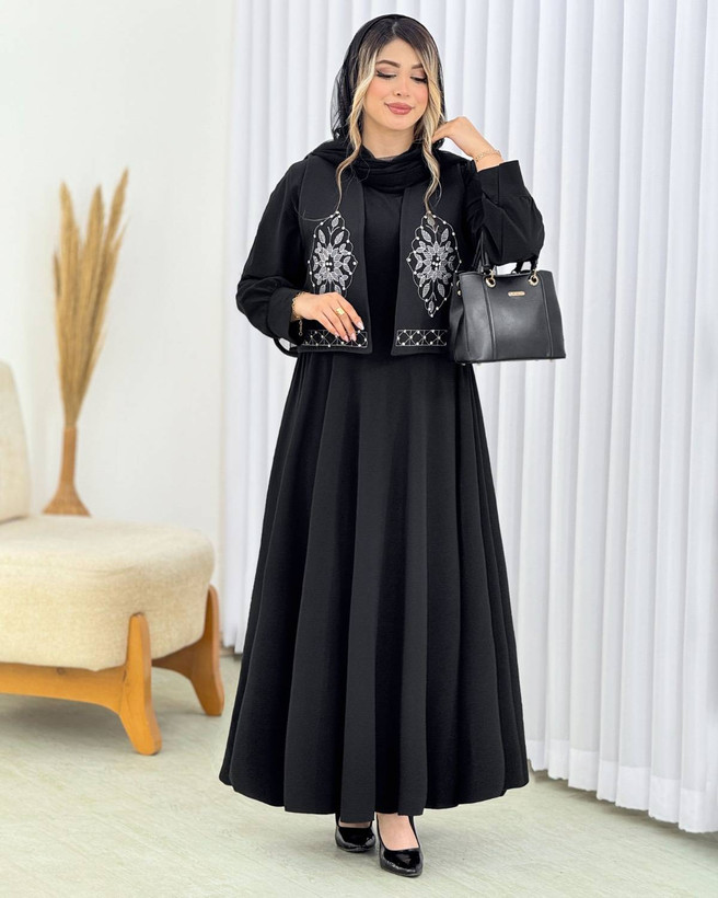 پیراهن و جلیقه پریزاد زیبا و شیک کد 15913الیشکا