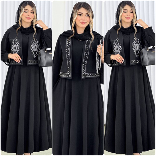 پیراهن و جلیقه پریزاد زیبا و شیک کد 15913الیشکا