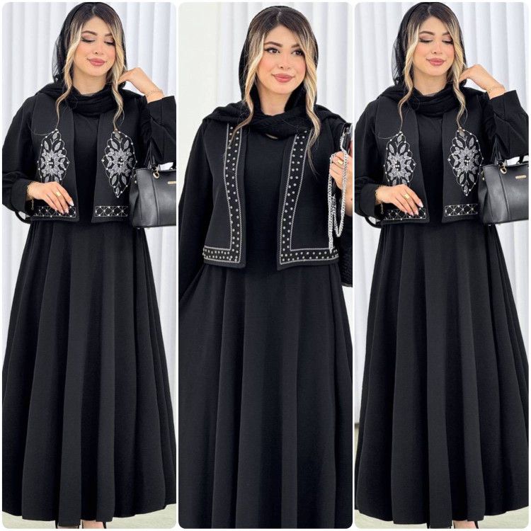 پیراهن و جلیقه پریزاد زیبا و شیک کد 15913الیشکا