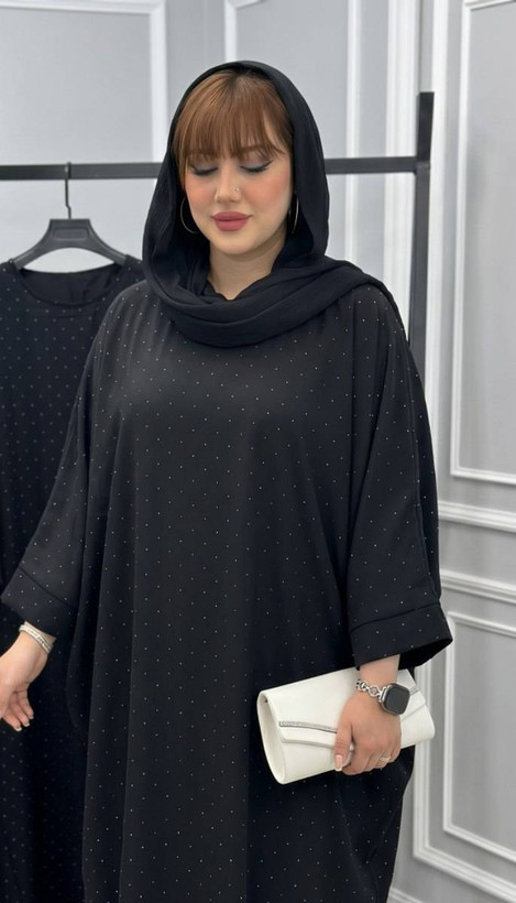 مانتو عبایی نگین زیبا و مجلسی 😍✅14153الیشکا