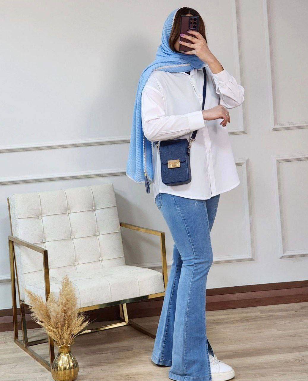 شومیز زیبا و دلبر ترگل کیفیت عالی 😍✅16049الیشکا