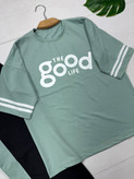 ست تیشرت شلوار goodزیبا و شیک 😍✅16129الیشکا