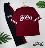 ست تیشرت شلوار goodزیبا و شیک 😍✅16129الیشکا
