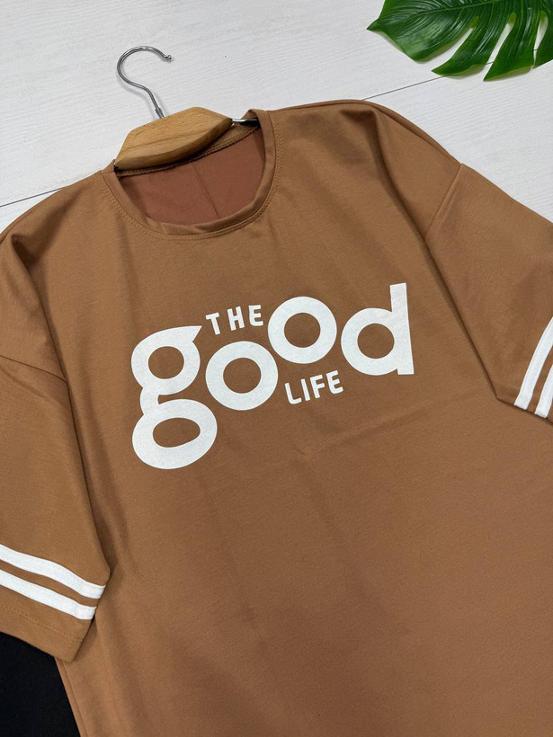 ست تیشرت شلوار goodزیبا و شیک 😍✅16129الیشکا