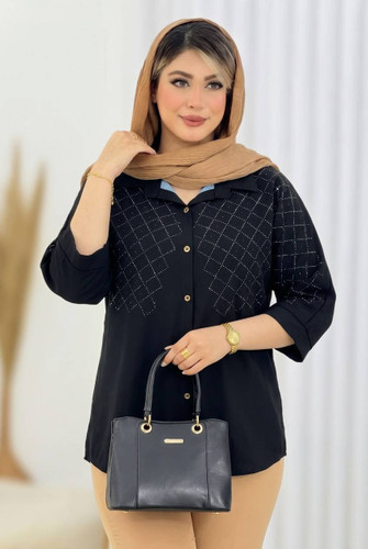 شومیز مجلسی هاوین زیبا و شیک کد 16134الیشکا