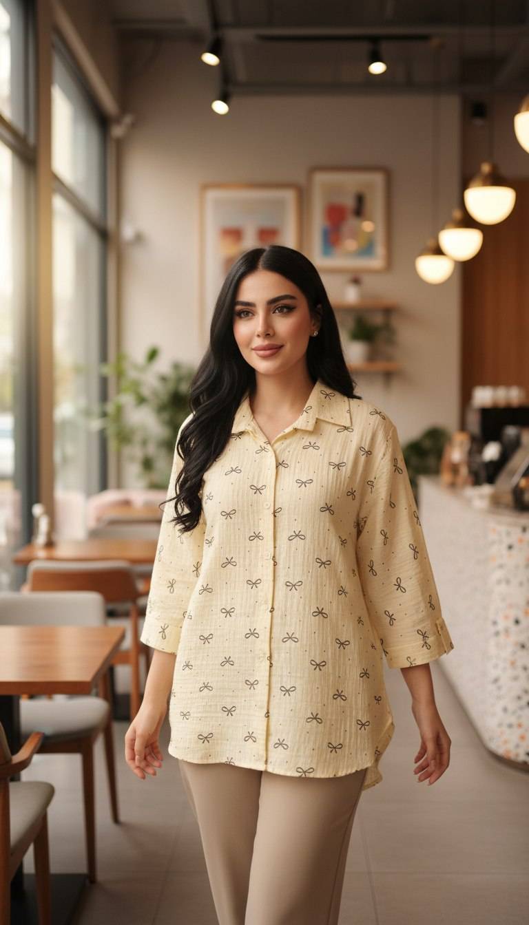 شومیز پاپیون ۲۲۹ سبک وخنک تنخور شیک در رنگ بندی 🎀 🎀 کد ۱۳۳۶۹ لیدی