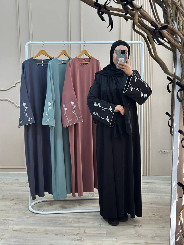 مانتو عبایی گلسا زیبا و خاص 🤩✅4058آمیگل