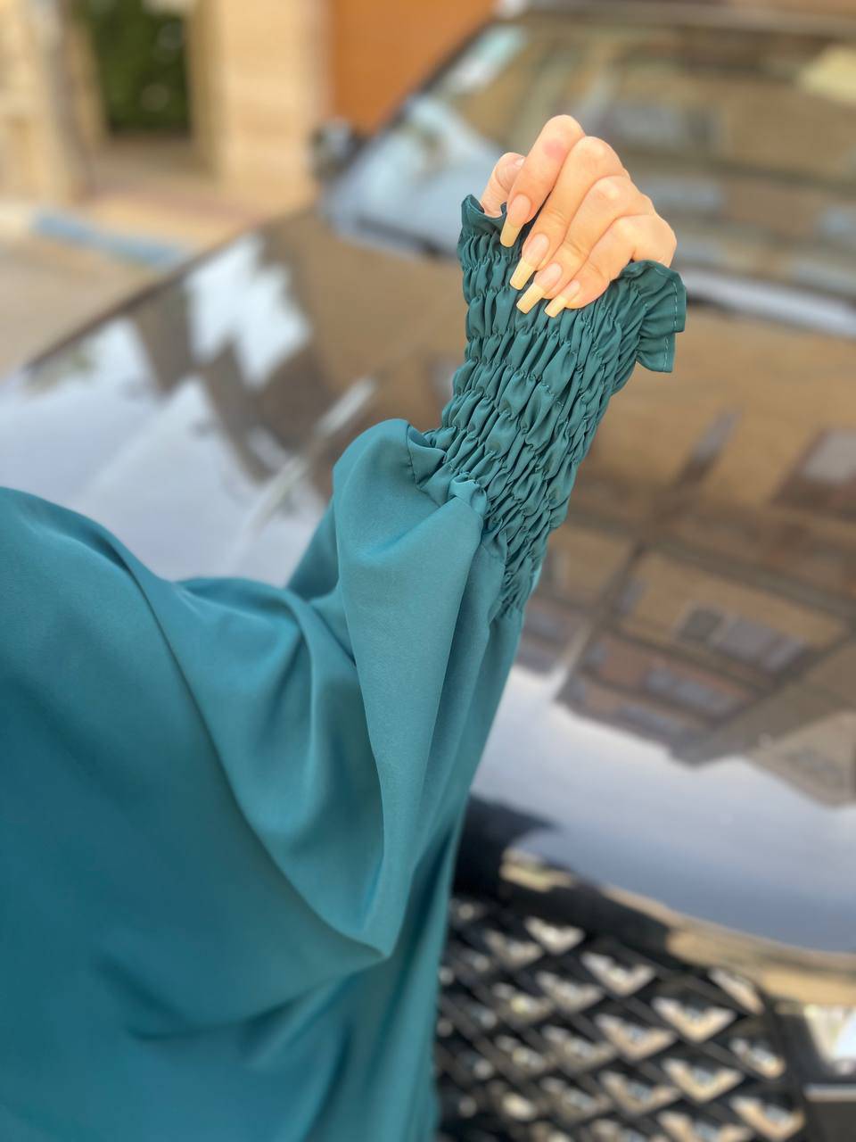 مانتو عبایی طیلا زیبا و خاص 🤩✅4104آمیگل