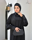 مانتو عبایی رضوانه زیبا و شیک کیفیت عالی 😍✅4109آمیگل