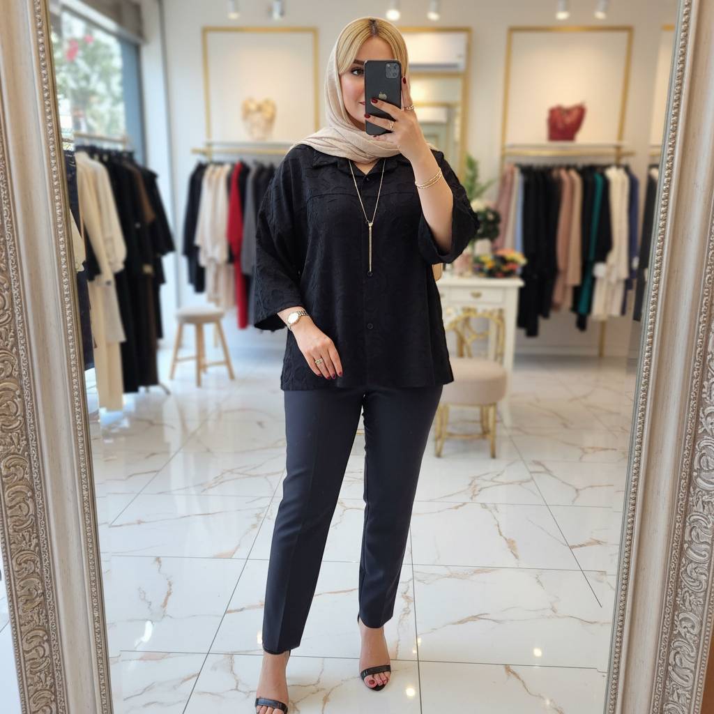 شومیزباکسی لادن رنگ بندی تابستانه زیبا 🥰😍کد 16155 کلار