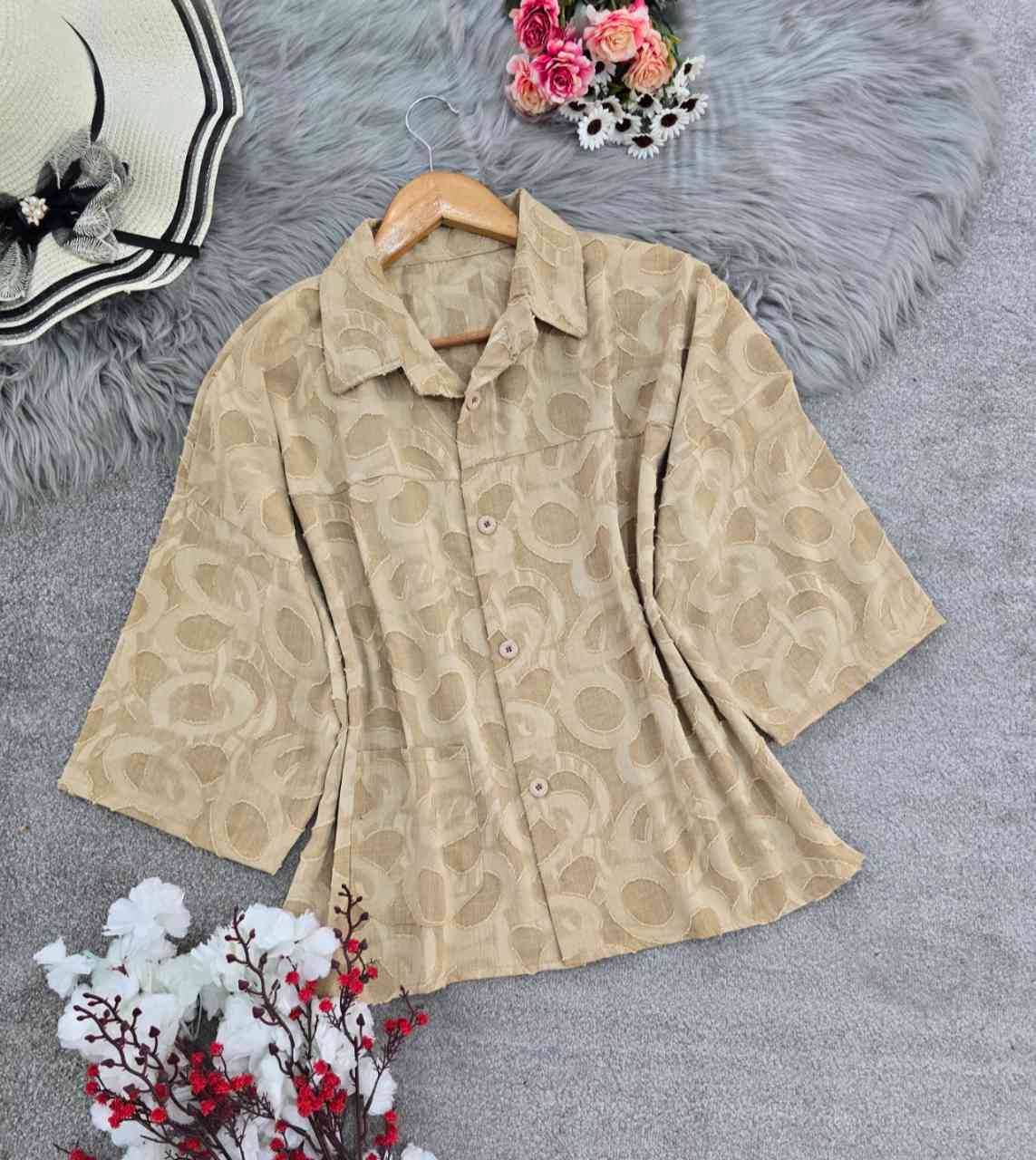 شومیزباکسی لادن رنگ بندی تابستانه زیبا 🥰😍کد 16155 کلار