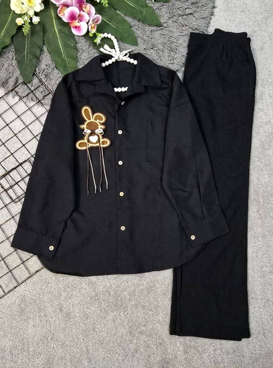 شومیز خرگوشی داکرون با کیفیت 🌌💯🛍🎀۱۶۲۸۳ نفیس