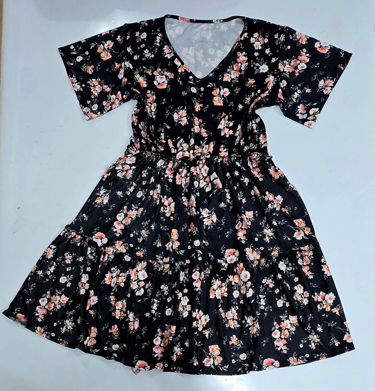 پیراهن چین دار عروسکی ارسال ۷ روز کاری بعد از ثبت ۳۳۸۰ بزمی 🛍🛍💯