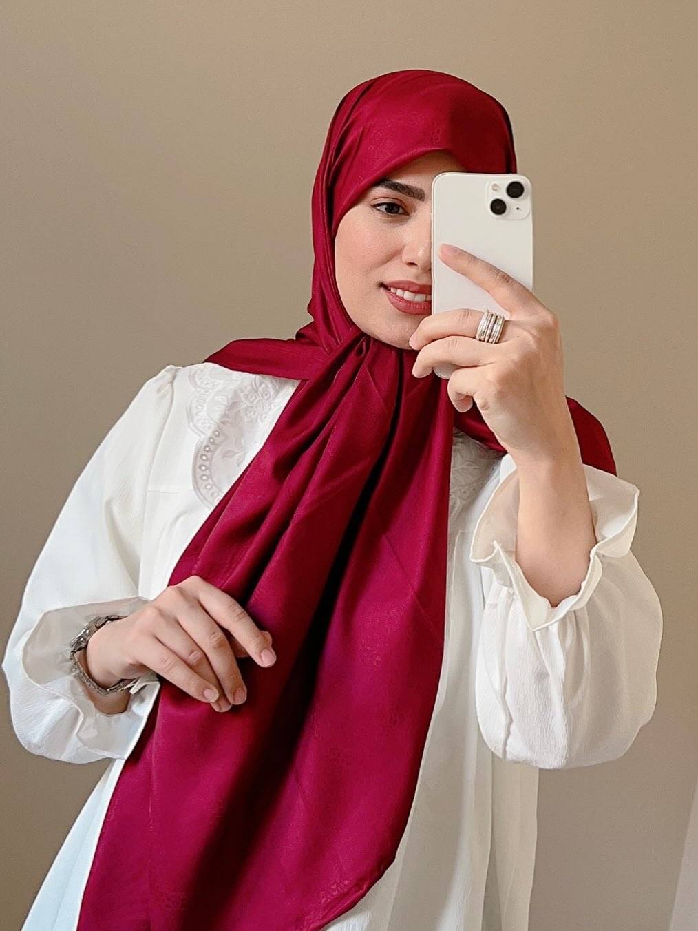 روسری ساتن ابريشم زیبا وشیک در رنگبندی زیبا 🎀 🎀 🎀 کد ۷۲۹۰ ستشو