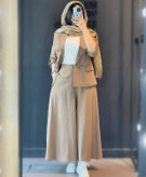 کت و دامن شلواری رویا تنخور شیک و تابستانه ❤️🥰کد 630 آدراپانا