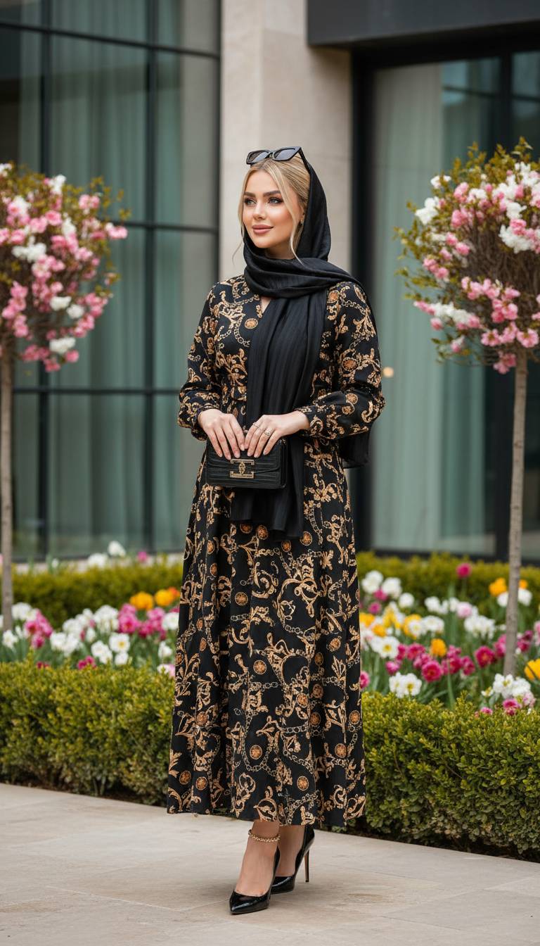 پیراهن حریر زنجیری  کرپ حریر گرم بالا اعلا تنخور عالی وشیک تکرنگ 🥰 🥰 کد۱۶۰۹۶ دلتا