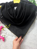 روسری ترانه کرپ حریر دور دوزی زیبا وجذاب دردو طرح شیک 🌈کد ۱۶۴۷۳ ستشو