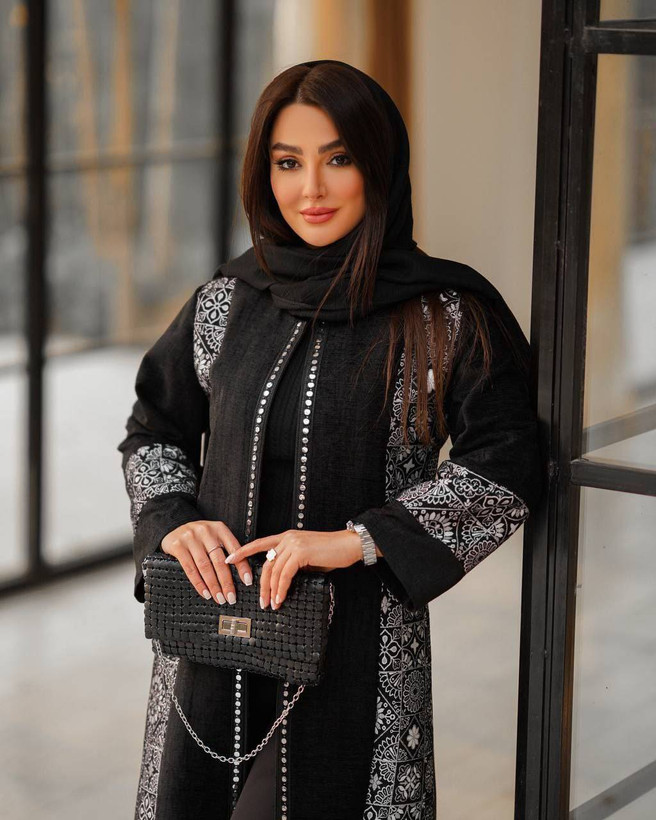 مانتو مجلسی فرزانه زیبا و شیک 😍✅6985الیشکا