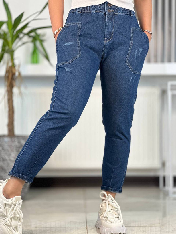 شلوار مام فیت زیبا و شیک 🥰❤️کد 2614 ترمه