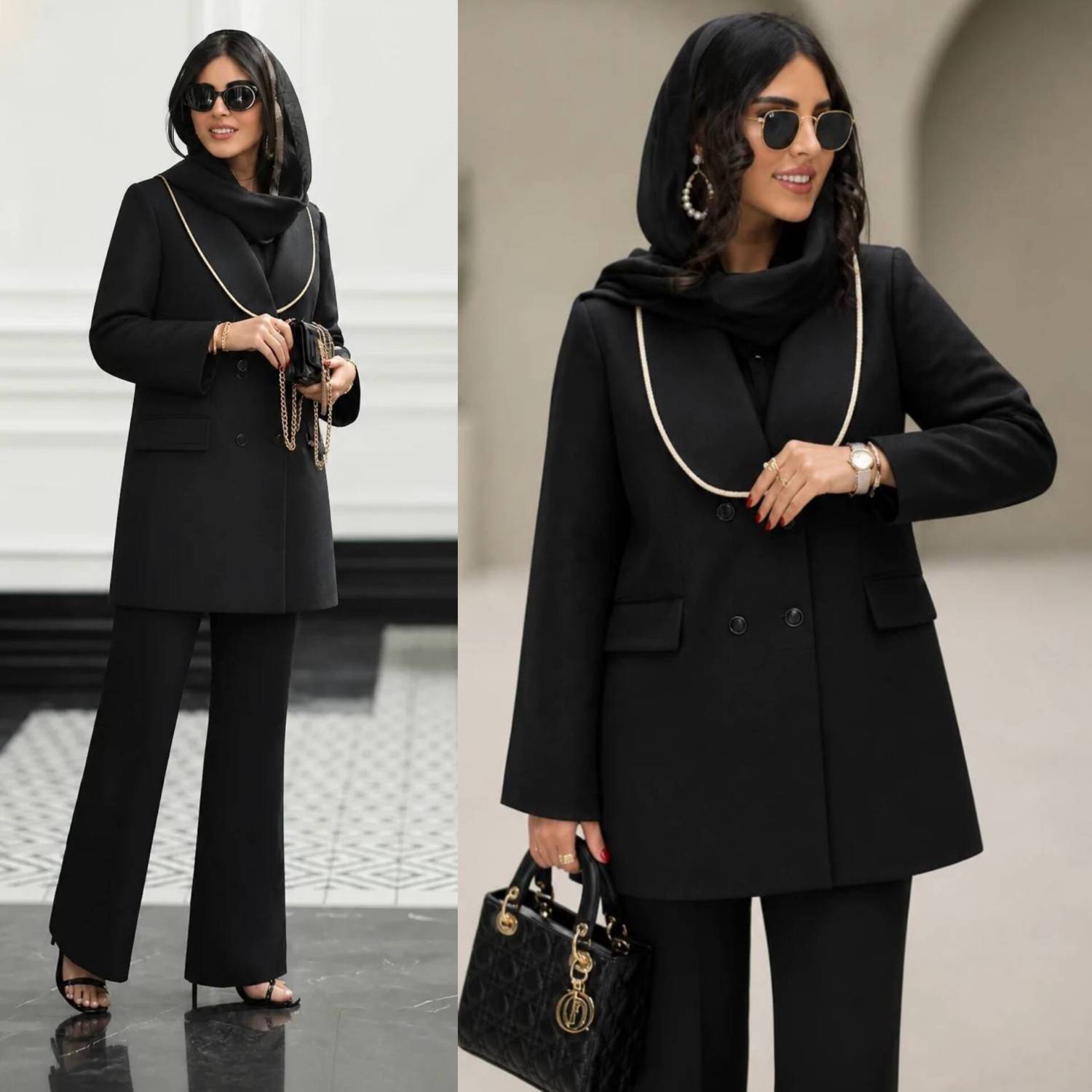 کت مغزی دوزی مازراتی  زیبا وشیک تنخور عالی تکرنگ مشکی 🎀 🎀 کد ۱۶۸۱۷ ستشو