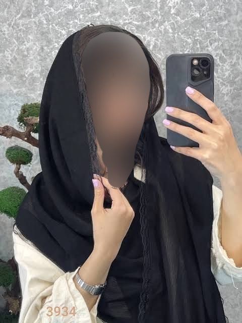 شال پلیسه لبه توری با کیفیت 🛍💞🛍🎀۵۸۲۶ نفیس