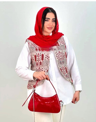 ونیز جلیقه فرحناز زیبا و شیک ❤️🫀کد 204 شیک و مد