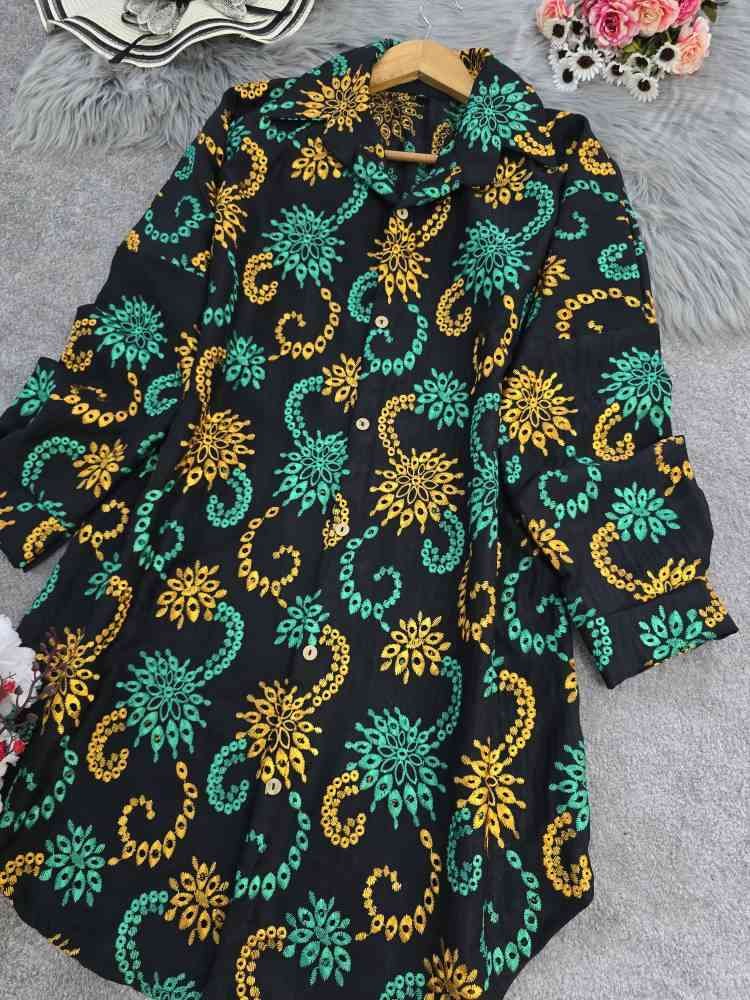 مانتو خامه دوزی نیلا شانتون 🛍💞🌈🎀۱۵۲۰۱والیا