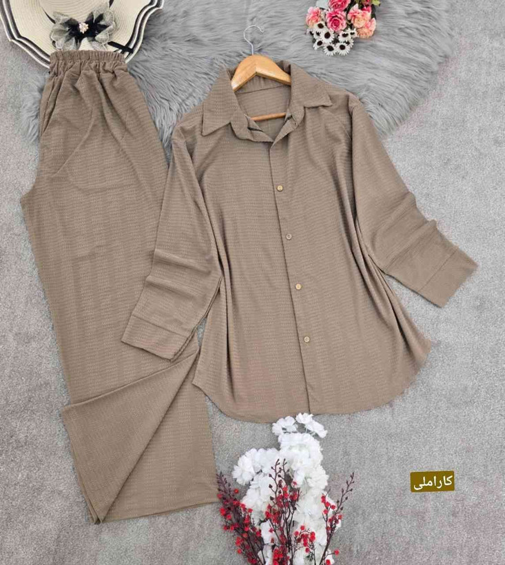 ست محانتو و شلوار بیسکویتی مراکشی 🛍🌈💞🎀۶۹۲۷ والیا
