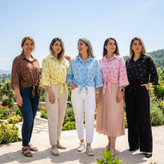 شومیز گره ای زنجیری درجه یک 💯🛍🌈🎀۷۶۰۱۰ شهرزاد