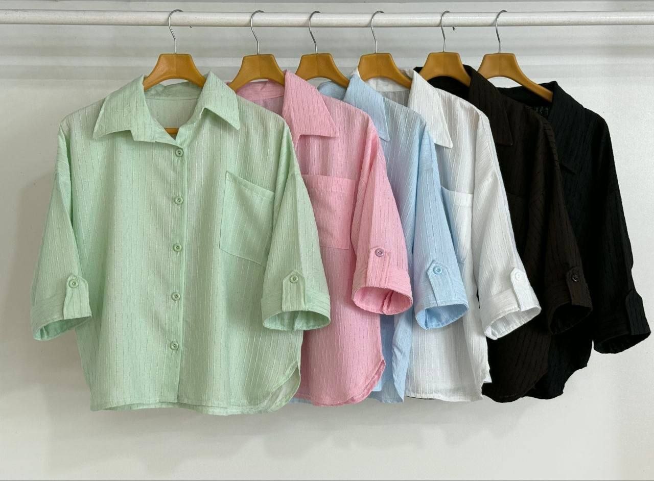شومیز دلارام درجه یک توسا 🛍💯🌈🎀۷۵۹۹۳ شهرزاد