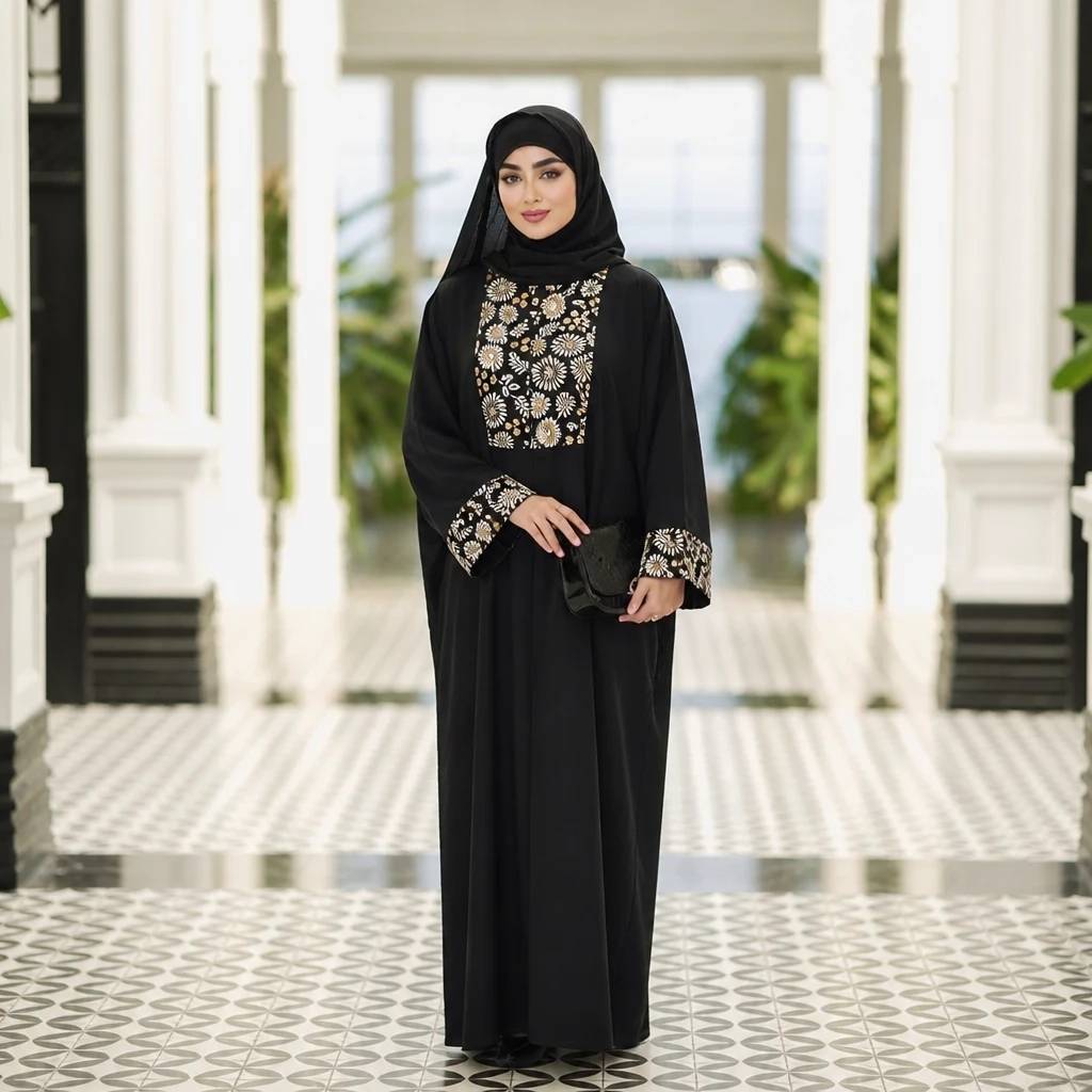 عبا مزونی یقه زیپ دار زرین الیزه گرم بالا کد 16579 چیچک