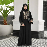 عبا مزونی یقه زیپ دار زرین الیزه گرم بالا کد 16579 چیچک