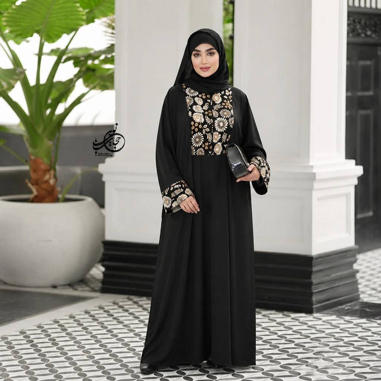 عبا مزونی یقه زیپ دار زرین الیزه گرم بالا کد 16579 چیچک