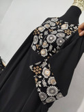 عبا مزونی یقه زیپ دار زرین الیزه گرم بالا کد 16579 چیچک