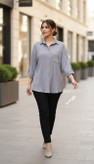 شومیز مانتویی شیما ۲۷۸زیبا وشیک تنخور عالی در رنگبندی 🌈 🌈 کد ۱۷۹۹۸ لیدی
