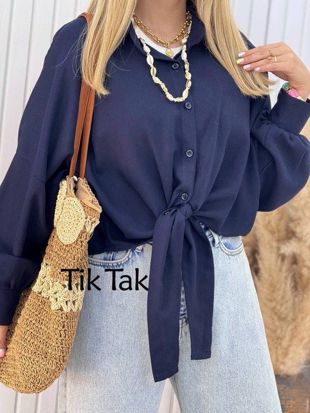 شومیز گره ای آمیتیس در رنگ بندی زیبا و شیک 🥰🫀کد 215 شیک و مد