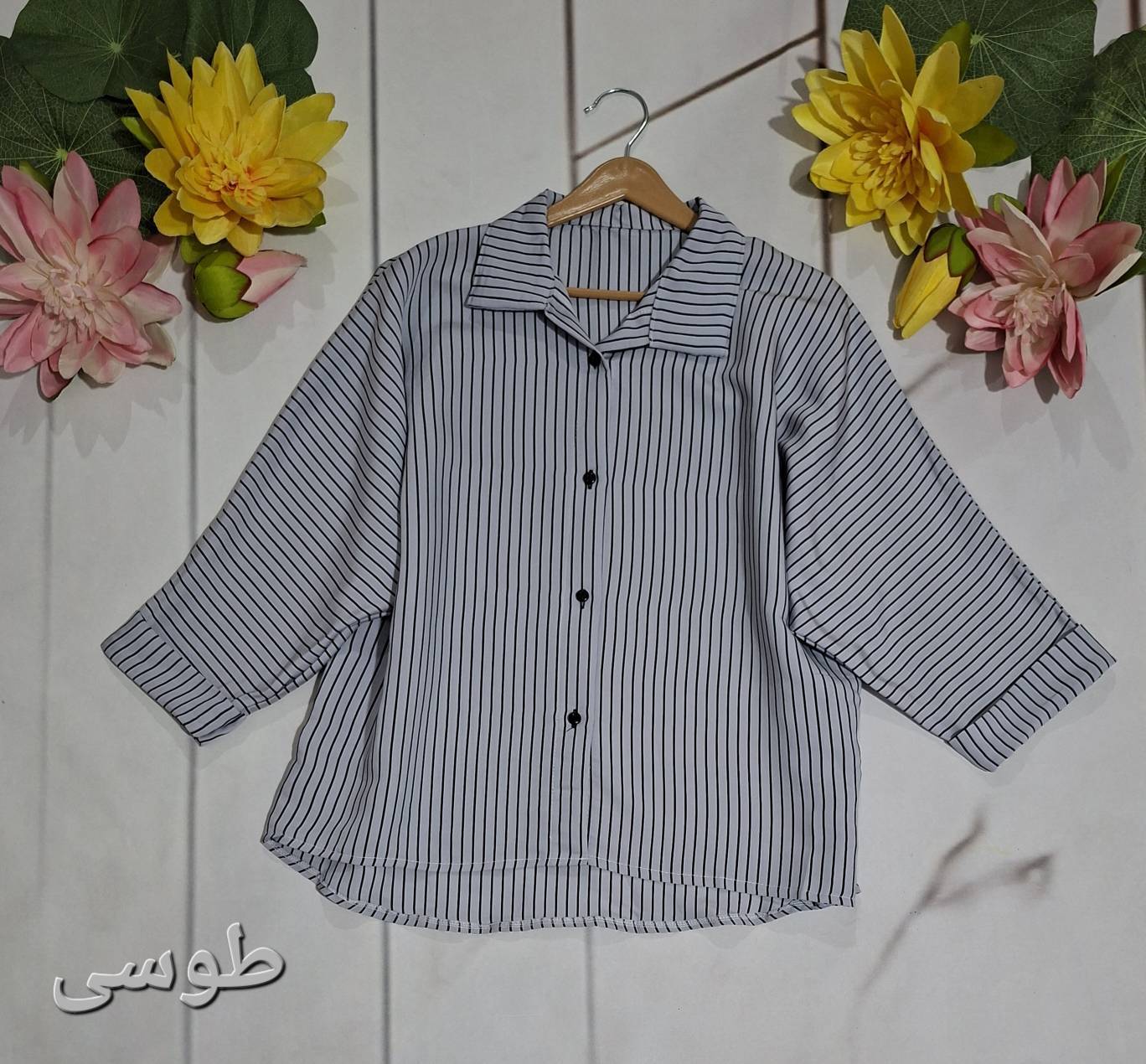 شومیز باکسی با کیفیت عالی و قیمت باورنکردنی به دلیل تک رنگ شدن کد905بیبی
