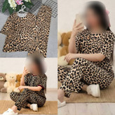 شت شلوار پلنگی فلامنت گیاهی فول کش 🛍🎀💯۹۹۹۸ نفیس
