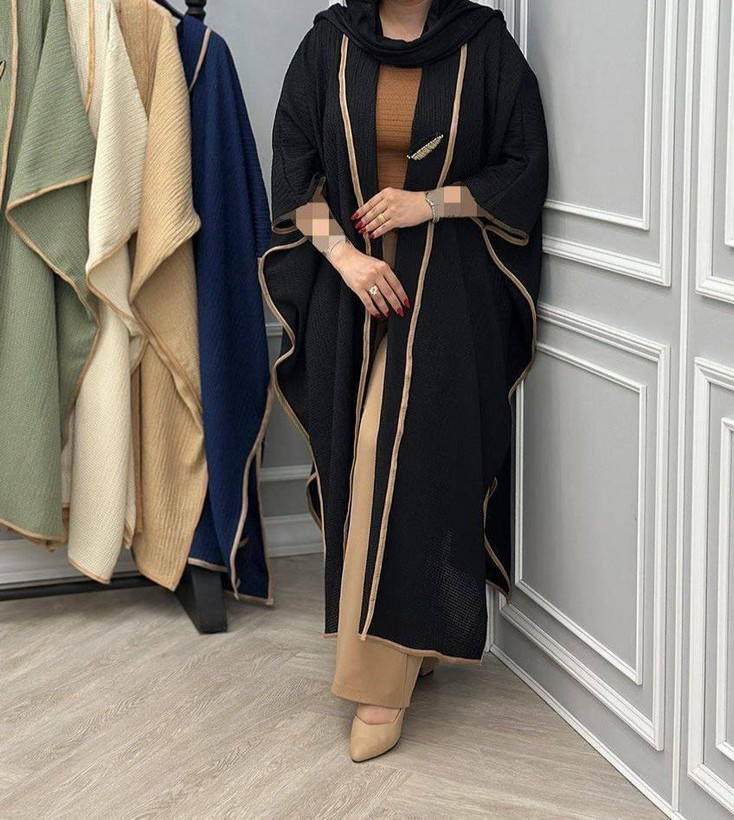 مانتو میخک حصیری با کیفیت 🛍🎀💯۵۶۳۰ نفیس