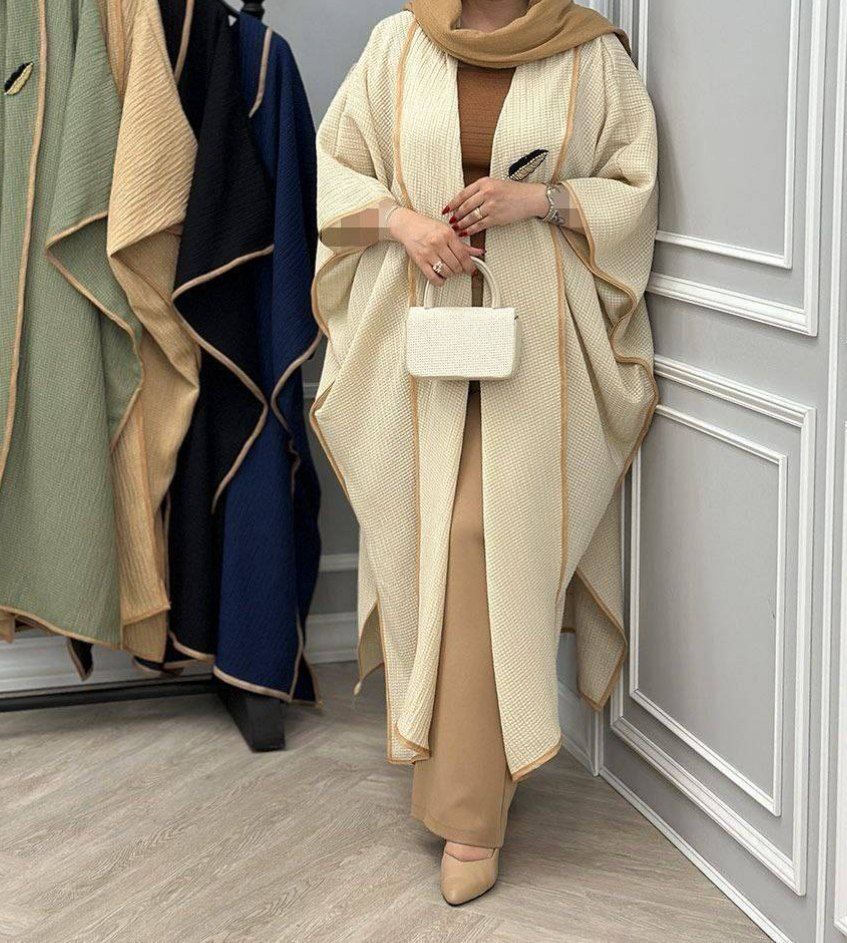 مانتو میخک حصیری با کیفیت 🛍🎀💯۵۶۳۰ نفیس