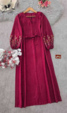 کفتان گلدوزی نرگسی زیبا و رنگ بندی شیک 🥰❤️🎀کد 14154 کلار